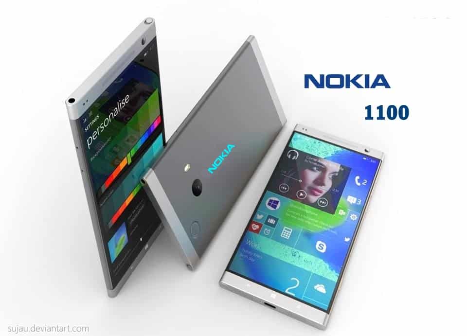 Nokia 1100 smartphone: QHD, 4GB RAM, 20MP Pureview and Android 6.0 ...